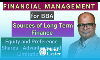 Financial Management I for BBA I Long Term Finance I Equity and Preference Shares I Hasham Ali Khan