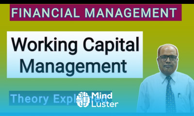 Financial Management I Working Capital Management I Theory Explained I Hasham Ali Khan I