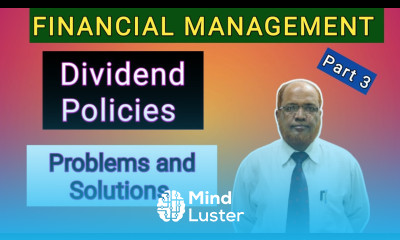 Financial Management I Dividend Policies I Problems and Solutions I Part 3 I Hasham Ali Khan I