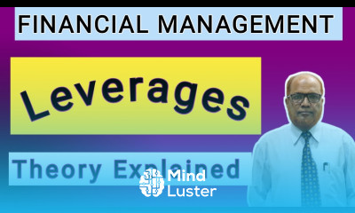 Financial Management II Leverages II Theory Explained II Hasham Ali Khan II