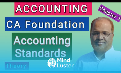 Accounting I CA Foundation I Accounting Standards I Theory Explained I Hasham Ali Khan I
