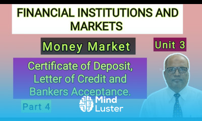 Financial Institutions and Markets I Unit 3 I Part 4 I Money Market Instruments I Hasham Ali Khan I