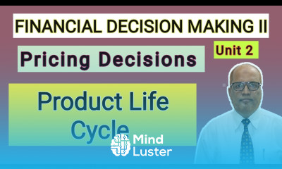 Financial Decision Making II I Pricing Decisions I Unit 2 I Product Life Cycle I Hasham Ali Khan I