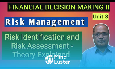 Financial Decision Making II I Risk Management I Unit 3 I Risk Identification and Assessment I