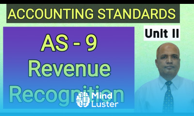 Accounting Standards I AS 9 I Revenue Recognition I Hasham Ali Khan I