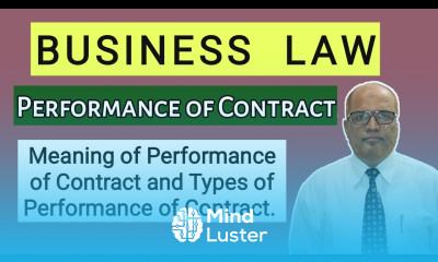Business Law II Performance of Contract II Actual and Attempted Performance II Khans Commerce II