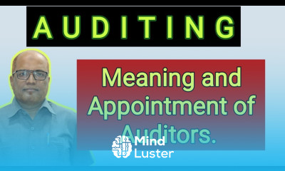 Auditing I Auditors I Appointment of Auditors I Khans Commerce Tutorial I
