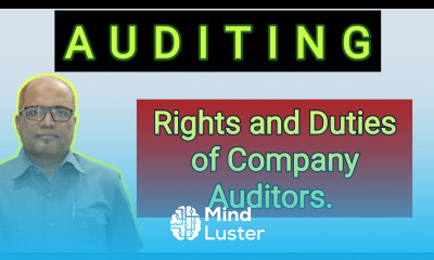 Auditing II Rights and Duties of Company Auditors II Khans Commerce Tutorial II