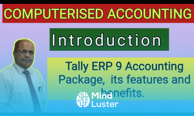 Computerised Accounting I Introduction I Tally ERP I Features and Benefits I Khan Commerce Tutorial