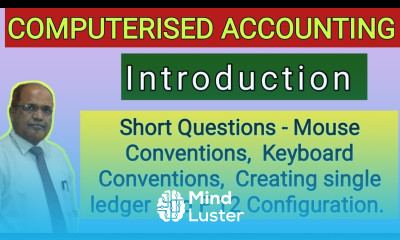 Computerised Accounting I Introduction I Short Questions 2 I Khans Commerce Tutorial I