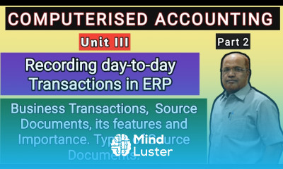 Computerised Accounting I Recording day to day Transactions in ERP I Part 2 I Khans Commerce