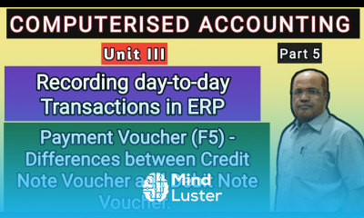 Computerised Accounting I Recording of day to day Transactions in ERP I Part 5 I Khans Commerce I