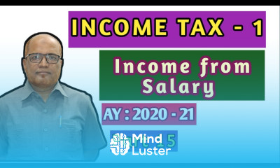 Income Tax I AY 2020 21 I Income from Salary I Theory and Problem I Part 15 I Khan Commerce Tutorial