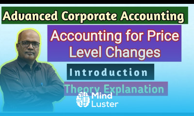 Advanced Corporate Accounting I Accounting for Price Level Changes I Theory Explained I Khans