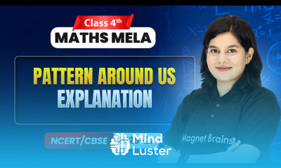 Pattern Around Us Explanation Class 4th Maths Mela Chapter 3 CBSE 2026 27