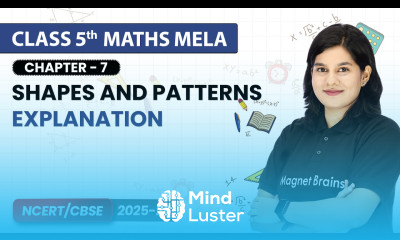 Shapes and Patterns Explanation Class 5th Maths Mela Chapter 7 CBSE 2026 27