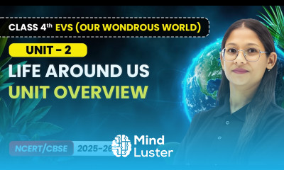 Life Around Us Unit Overview Class 4th EVS Our Wondrous World Unit 2 CBSE 2025 26