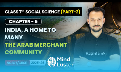 The Arab Merchant Community India a Home to Many Class 7 Social Science Part 2 Ch 5 CBSE