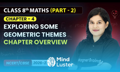 Exploring Some Geometric Themes Chapter Overview Class 8th Maths Part 2 Chapter 4 CBSE