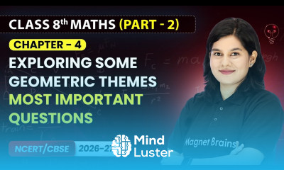 Exploring Some Geometric Themes Most Important Questions Class 8th Maths Part 2 Chapter 4