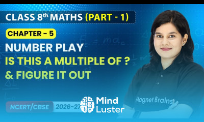 Is This a Multiple Of Figure it Out Number Play Class 8 Maths Part 1 Ch 5 CBSE 2026 27