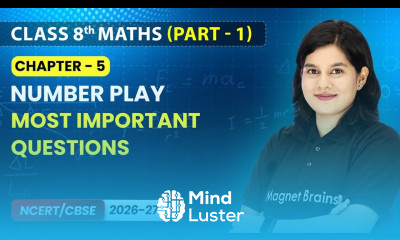Number Play Most Important Questions Class 8 Maths Part 1 Ch 5 CBSE 2026 27