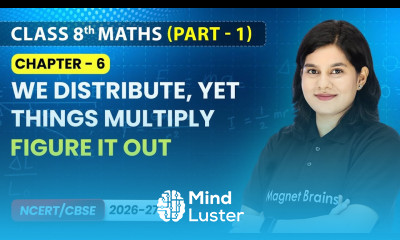 Figure it Out We Distribute Yet Things Multiply Class 8 Maths Part 1 Ch 6 CBSE 2026 27