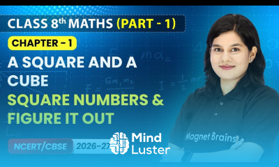 Square Numbers Figure it Out A Square and A Cube I Class 8th Maths Part 1 Ch 1 CBSE 2026