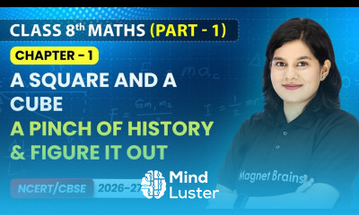 A Pinch of History Figure it Out A Square and A Cube I Class 8th Maths Part 1 Ch 1 CBSE