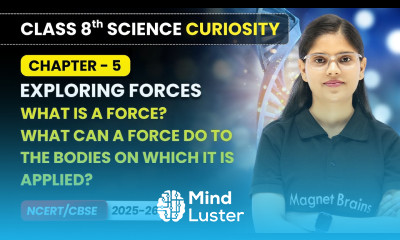 What is a Force Exploring Forces Class 8 Science Curiosity Ch 5 CBSE 2025 26