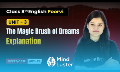 The Magic Brush of Dreams Explanation Class 8th English Poorvi Unit 3 CBSE 2026 27