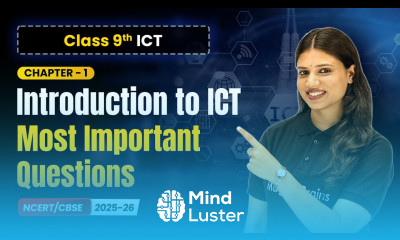 Introduction to ICT Most Important Questions Chapter 1 Class 9th ICT CBSE 2025 26