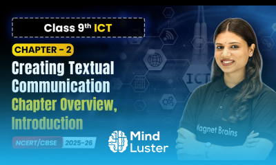 Creating Textual Communication Chapter Overview Introduction Ch 2 Class 9 ICT CBSE 2025 26
