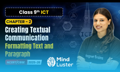 Libre Office Writer Formatting Text and Paragraph Chapter 2 Class 9th ICT CBSE 2025 26