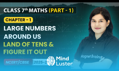 Land of Tens Figure it Out Large Numbers Around Us Class 7th Maths Ch 1 CBSE 2025 26