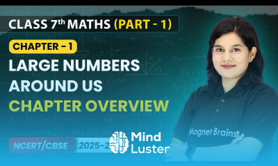 Large Numbers Around Us Chapter Overview Class 7 Maths Part 1 Chapter 1 CBSE 2025 26