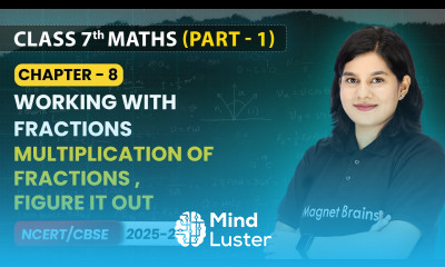Multiplication of Fractions Figure it Out Working With Fractions Class 7 Maths Part 1 Ch 8