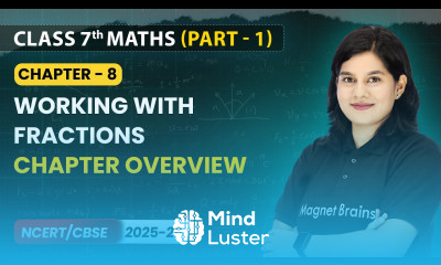Working With Fractions Chapter Overview Class 7 Maths Part 1 Ch 8 CBSE 2025 26
