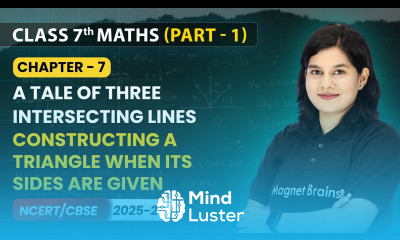 Constructing a Triangle When its Sides are Given Figure it Out Class 7 Maths Part 1 Ch 7