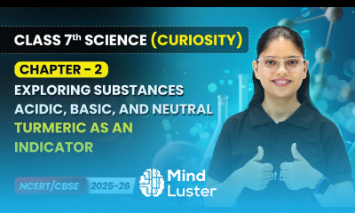Turmeric As An Indicator Chapter 2 Class 7th Science Curiosity CBSE 2025 26
