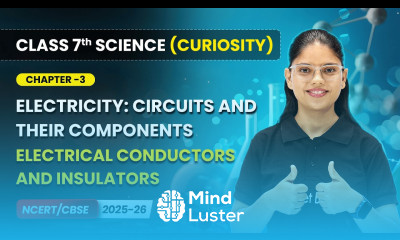 Electrical Conductors and Insulators Chapter 3 Class 7 Science Curiosity CBSE 2025 26