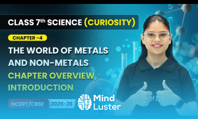 The World of Metals and Non metals Chapter Overview Chapter 4 Class 7 Science Curiosity CBSE