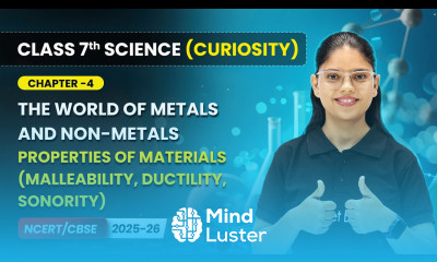 Properties of Materials Malleability Ductility Sonority Chapter 4 Class 7 Science Curiosity