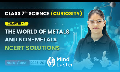 The World of Metals and Non metals NCERT Solutions Ch 4 Class 7 Science Curiosity CBSE 2025