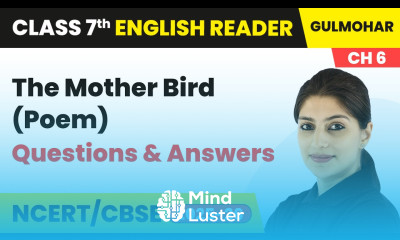 The Mother Bird Questions Answers Class 7 English Chapter 6 CBSE 2025 26