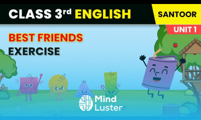 Best Friends Exercise Fun With Friends Class 3 English Chapter 3 Santoor