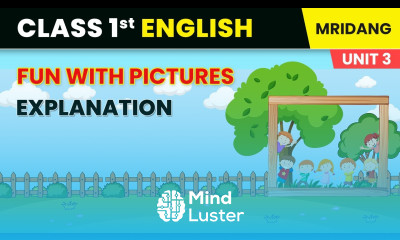 Fun with Pictures Explanation Food Class 1 English Chapter 6 Mridang Book