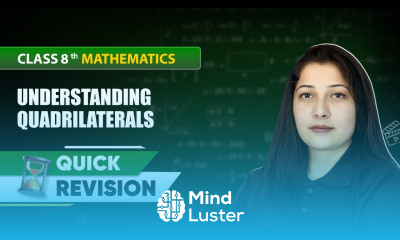 Understanding Quadrilaterals Quick Revision Class 8 Mathematics Chapter 3 CBSE 2024 25