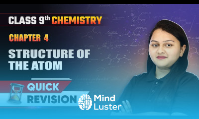 Structure of the Atom Quick Revision Class 9 Chemistry Chapter 4 CBSE 2025 26