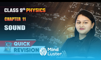 Sound Quick Revision Class 9 Physics Chapter 11 CBSE 2025 26